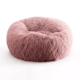 Himalayan faux fur beanbag